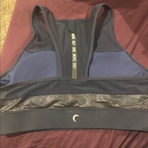 Zyia Navy Blue Sports Bra